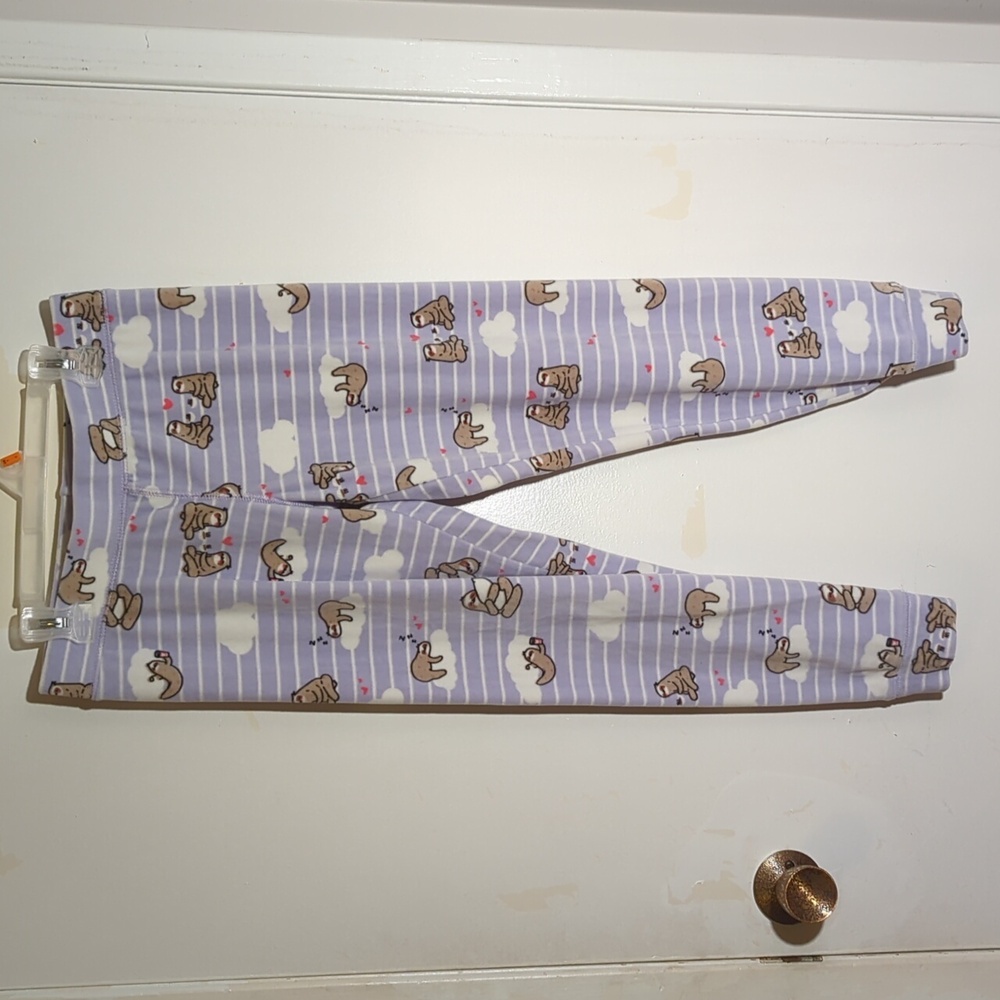 Sloth pajama pants